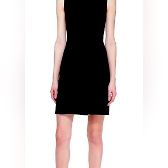 Dynamite sleeveless Fit & Flare above knee crew neck Little Black Dress Small - Picture 1 of 11